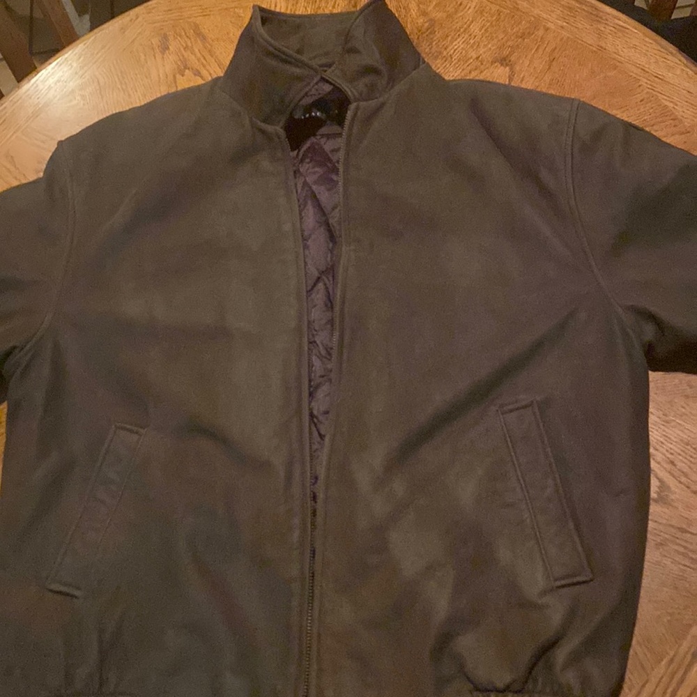 Vintage Leather Baracuta Jacket